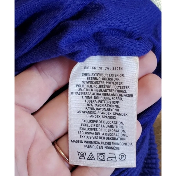 Anthropologie Maeve Dress Small Blue New w/ tags. Sleevless. Zip Close. - Picture 12 of 12